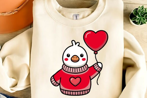Download Cute Valentine Goose Clipart PNG,SVG,EPS - Premium Resources