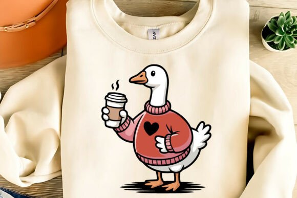 Download Cute Valentine Goose Clipart PNG,SVG,EPS - Premium Resources